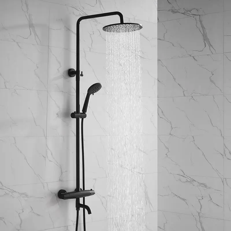 Timna Do Preto Conjunto panel Banheiro Salle De Bain душ для ванной комнаты - Цвет: Number 5