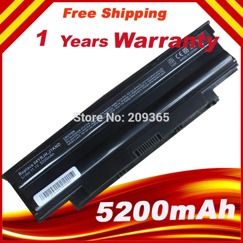 

Laptop battery for Dell Inspiron N7110 M5030 M5040 M501 N4050 N5030 N5040 N5050 N4120 M501R 312-1201 451-11510 j1knd 3450