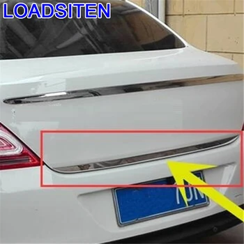 

Decorative Automobile Modified Chromium Trunk Rear Bumper Exterior Mouldings Trim Bright Sequins Parts 13 14 15 FOR Peugeot 308