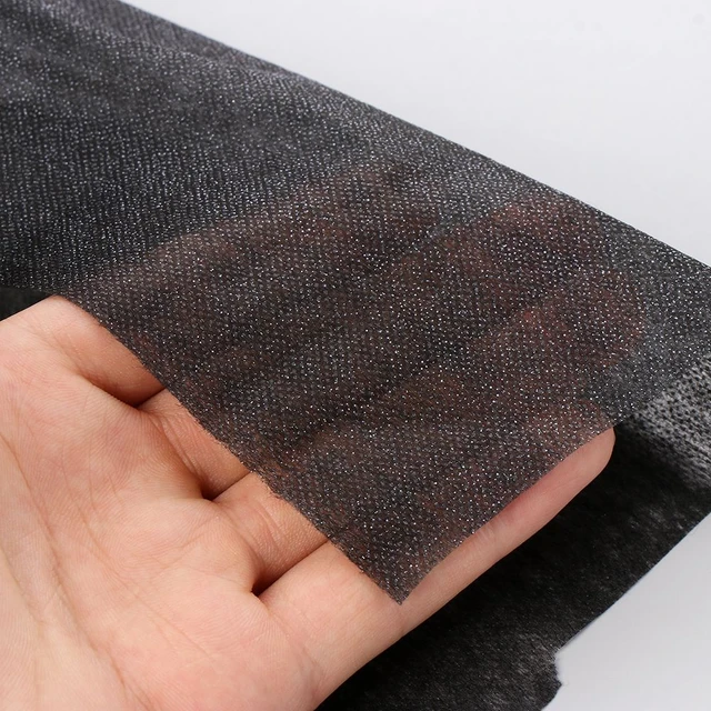 Tissu résistant à l'abrasion en polyester et nylon noir tissé