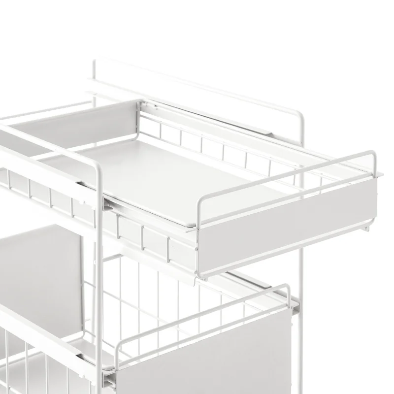  Wrought iron kitchen sink rack floor-standing separation multi-layer finishing shelf kitchen applia - 4000139747513