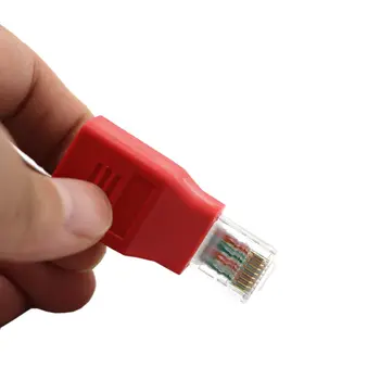 

Crossover RJ45 Adapter Connected Connector M/F Male to Female Network Ethernet 1x Practical