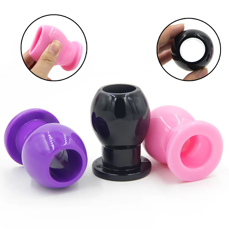 Speculum Hollow Anal Butt Plug Dilator Expansion Sex Enema Erotic Toys for Woman Man Games Adults Products |