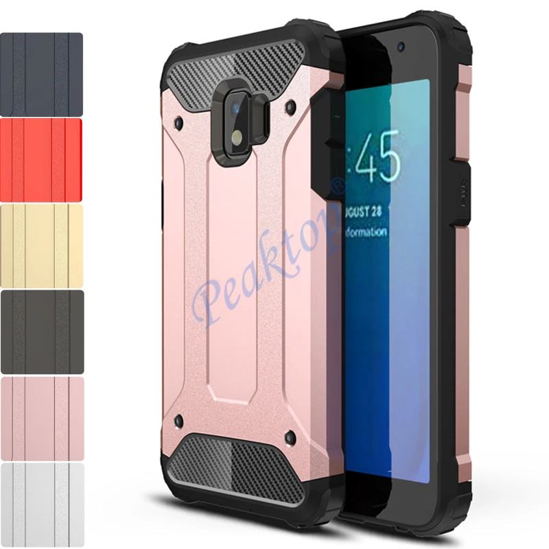 Bumper Case for Samsung Galaxy J2 Core J2 Pure Hybrid Shockproof Armor