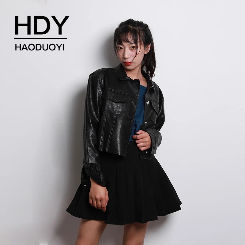 HDY Haoduoyi 2019 Новая модная Милая консервативная стильная женская однотонная