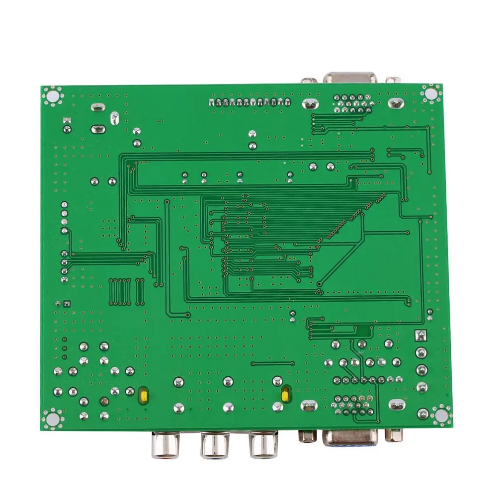Зеленый 117*100*20 мм 5 в постоянного тока+/-0,5 В(2A) аркадная игра RGB/CGA/EGA/YUV К VGA HD видео конвертер доска HD9800/GBS8200