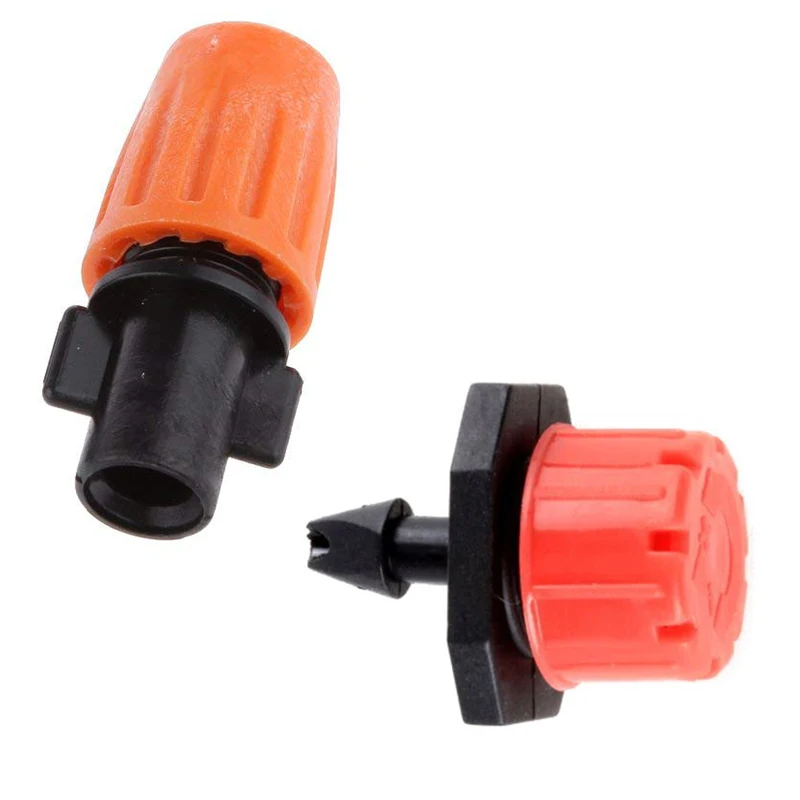 Practical 20Pcs Atomization Nozzle Set with Assembly& 200Pcs Adjustable Irrigation Sprinkler: Adjustable Irrigation Sprinkler