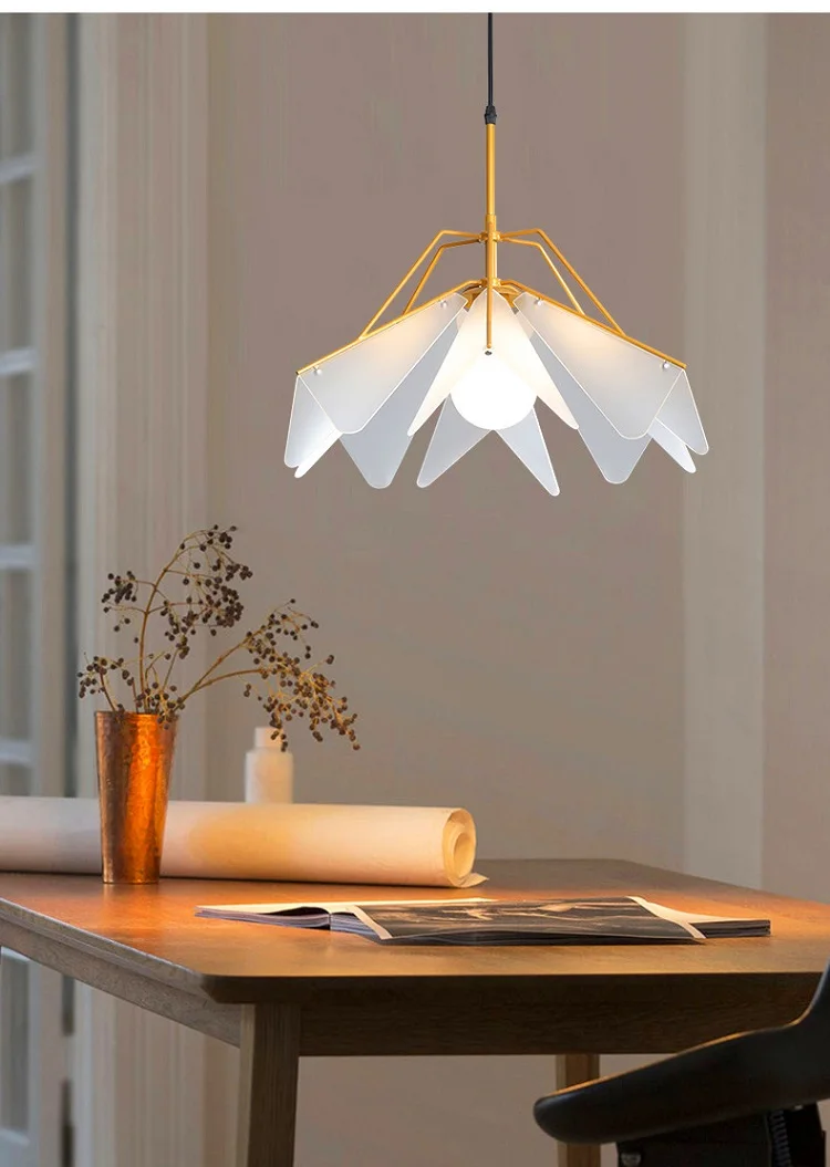 ONE LIGHT PLANE PENDANT LAMP -  white pendant lights