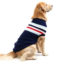 Большой свитер для собак, зимняя теплая одежда для домашних животных, куртка для щенка для лабрадор, золотистый ретривер, овчарка, товары для домашних животных, одежда