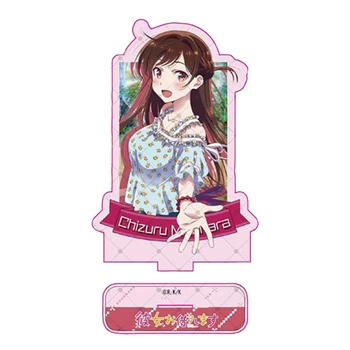 

Japanese Anime Rent girlfriend Acrylic Stand Figure Model Plate Holder Cake Topper Toys Desktop Decor for Kids Boy Gift
