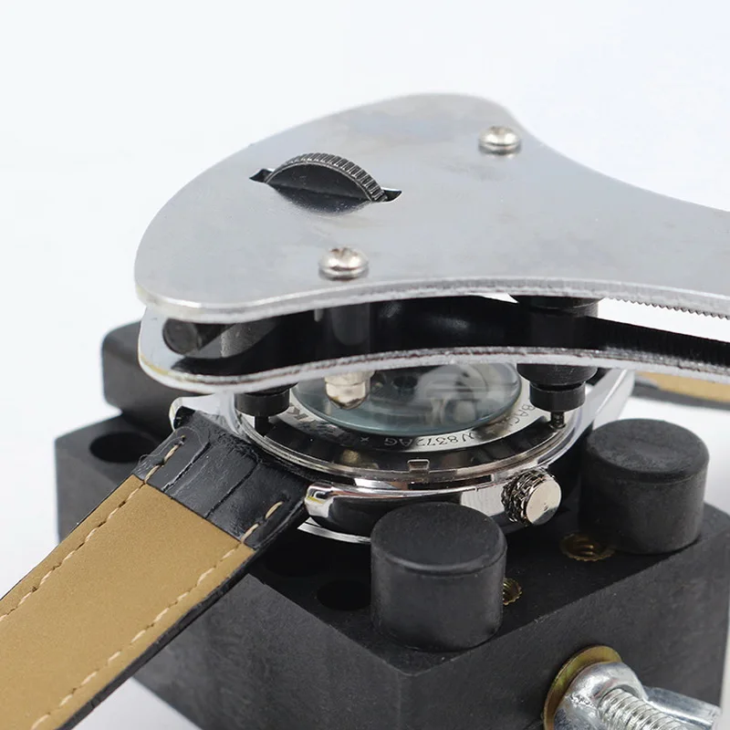 Набор инструментов для ремонта часов Регулируемые часы держатель для удаления корпуса три-коготь Открытый Чехол Набор