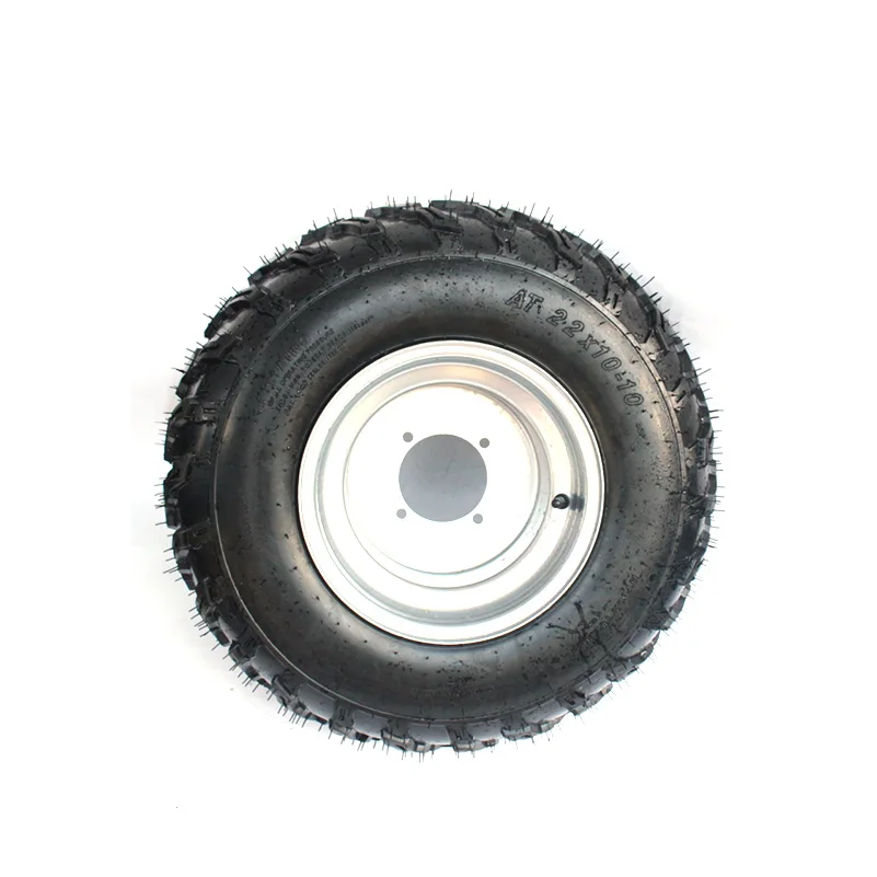 Картинг детская коляска ATV UTV 22X10-10 дюймов бескамерное колесо шины 22x10-10 дюймов вакуумных шин с ступица из алюминиевого сплава