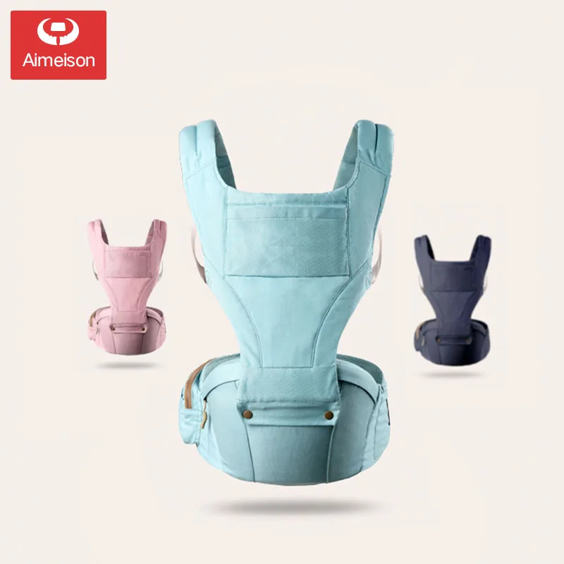 High-quality front and back multi-functional baby cross strap is stylish, safe, comfortable and lightweight with a stool ABD006