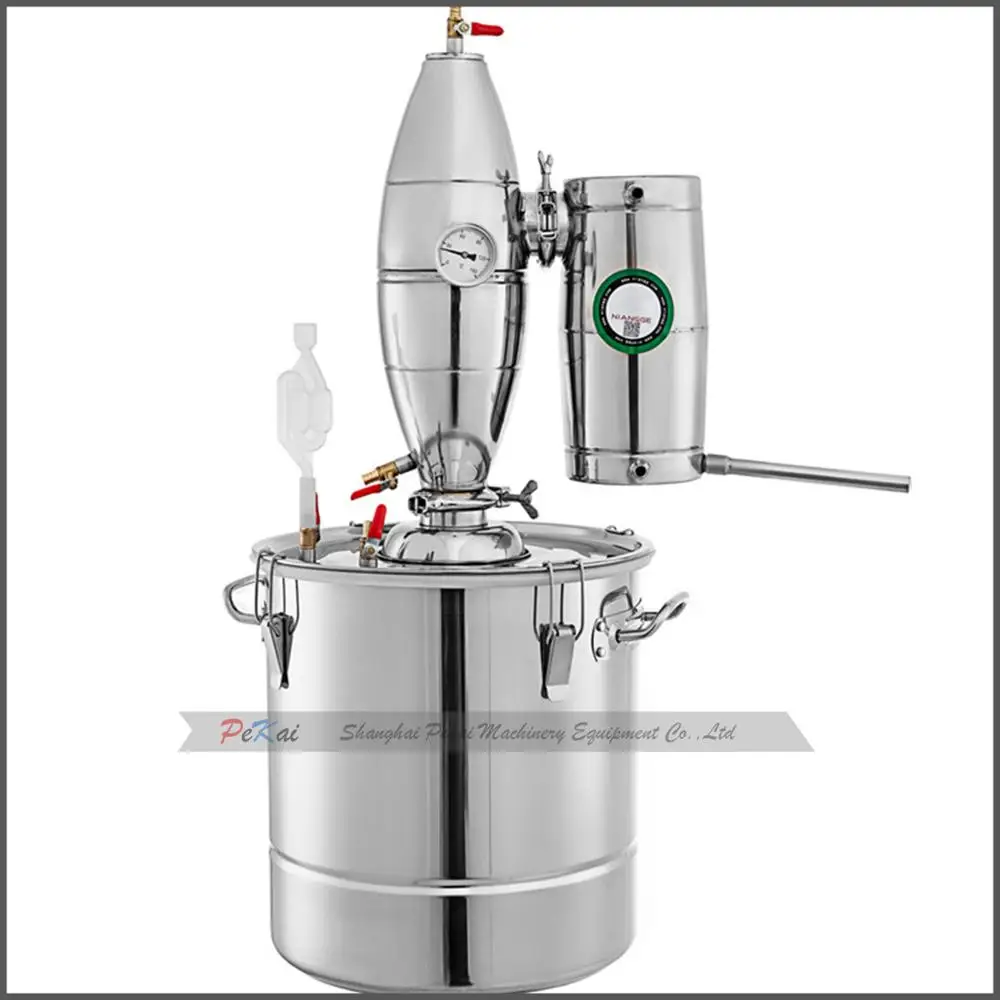 Stainless Steel 20L Small Alcohol Home Distiller Moonshine Wine Making Boiler | Дом и сад