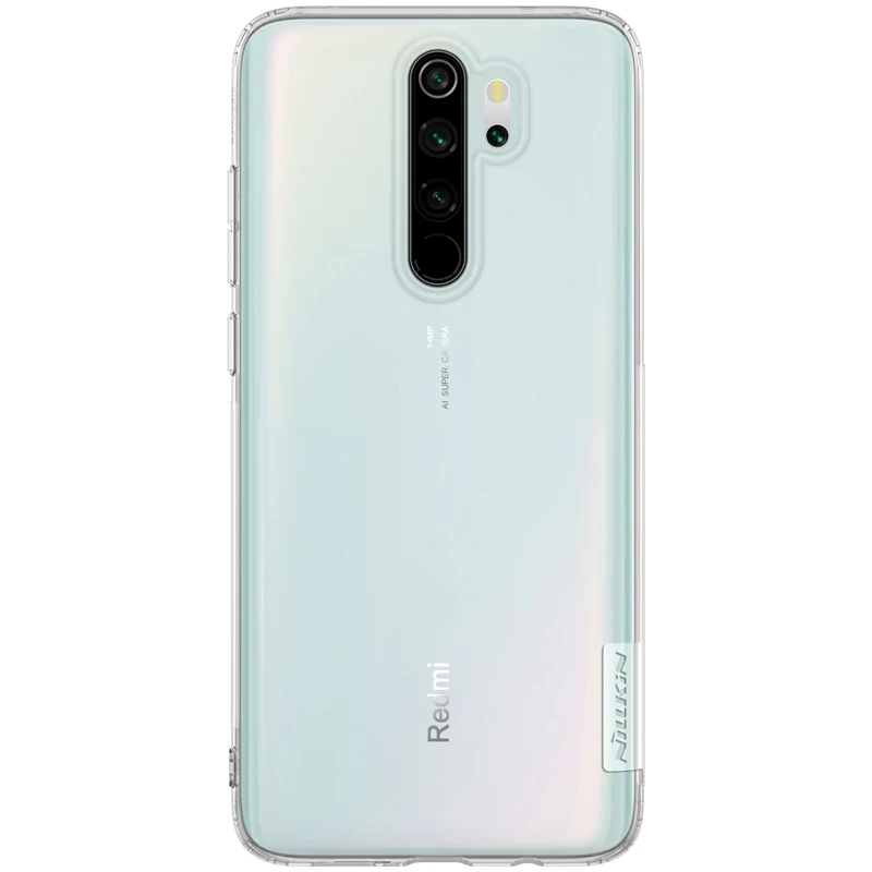 Redmi Note 8 Pro Чехол Nillkin Nature Series Прозрачный мягкий ТПУ Чехол для Xiaomi Redmi Note 8 Pro Note8 6,3 '' - Цвет: Clear