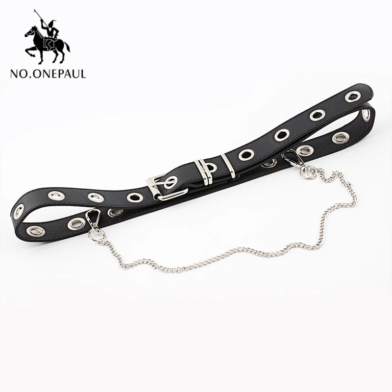 

NO.ONEPAUL mulheres cinto new punk moda cinto cintos para as mulheres de Alta-qualidade Ãšnico EstÃ´matos Ganga Retro ornamentos c