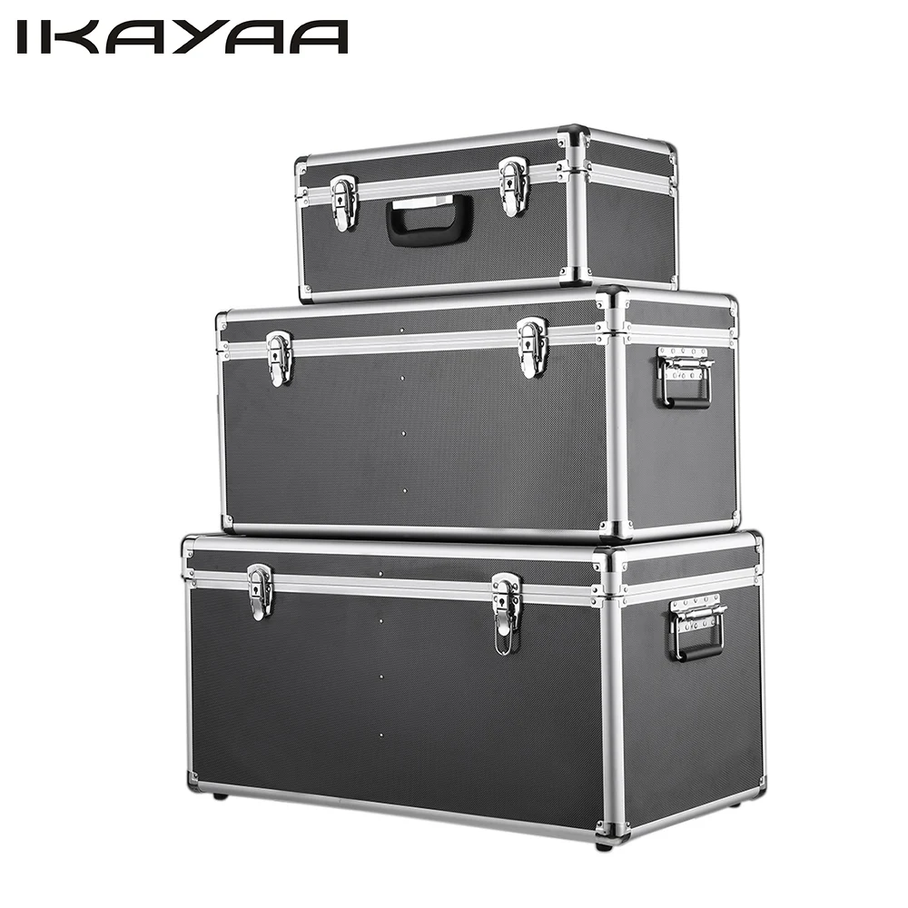 #^Special Price iKayaa 3PCS/Set MultiPurpose Aluminum Tool Boxes Case Lockable Storage Boxes Container Large/Middle/Small Size With Handles #^Special Price iKayaa 3PCS/Set MultiPurpose Aluminum Tool Boxes Case Lockable Storage Boxes Container Large/Middle/Small Size With Handles