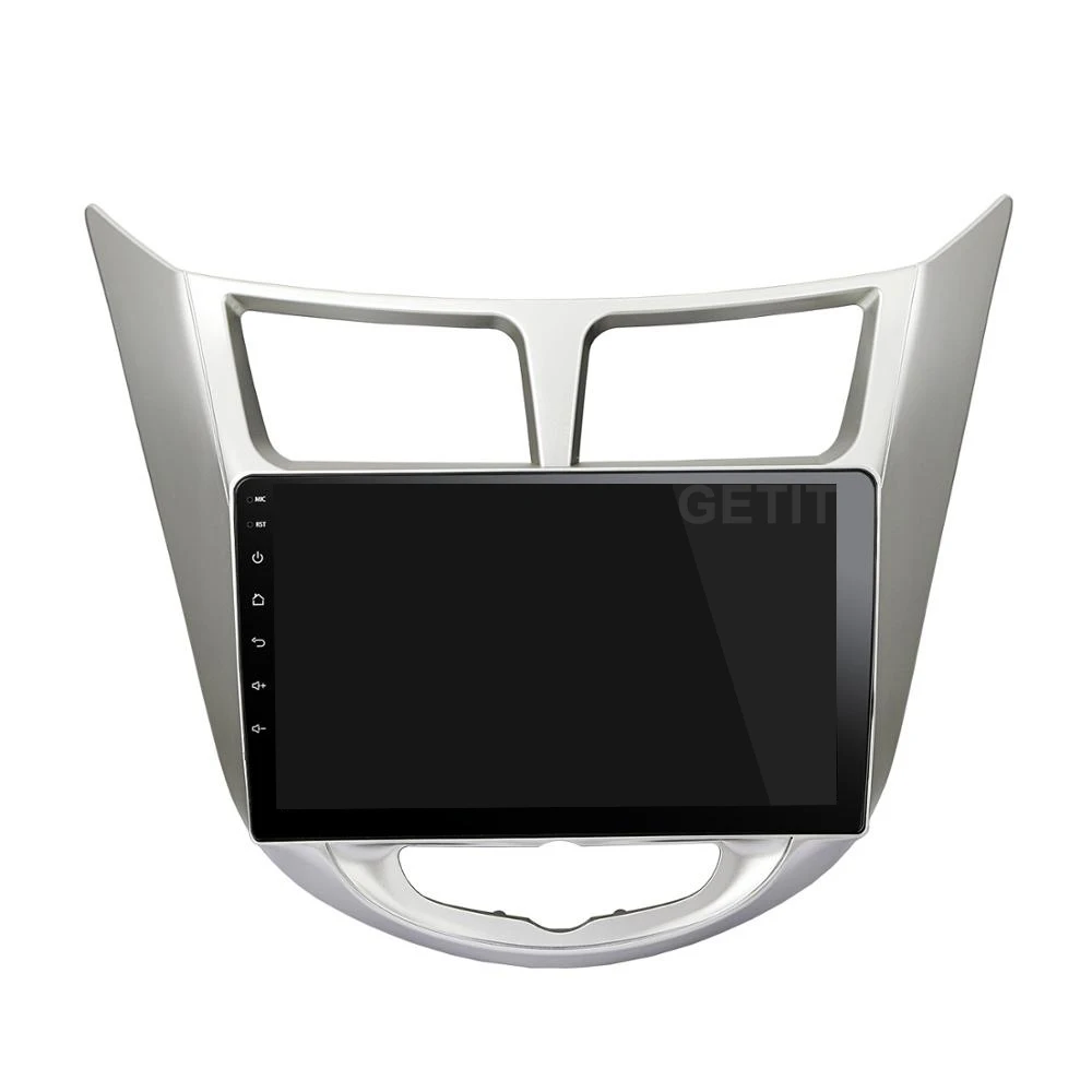 Best 9“ Android 9 Car Radio Multimedia Audio Stereo Player GPS for Hyundai Solaris Verna 2011-15 Radio tape recorder Video Gps WIFI 15