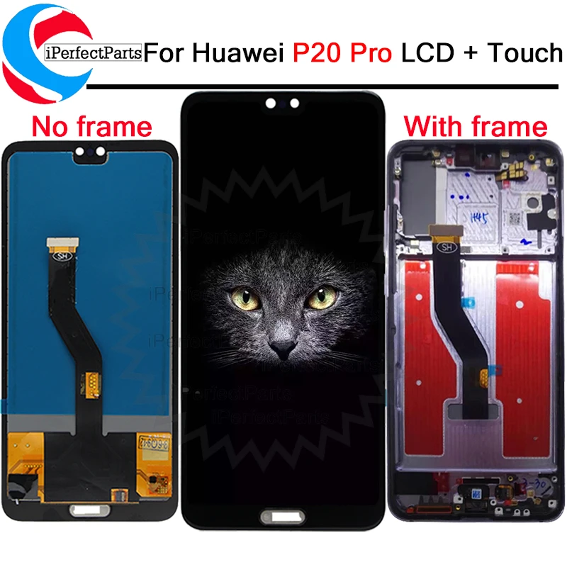 6 1 &quotTFT для huawei P20 Pro ЖК дисплей с рамкой сенсорный экран дигитайзер сборка Замена