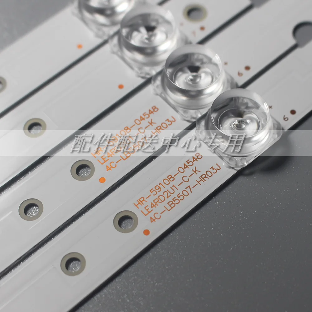 4pcs x LED Ʈ 55F6 55L2 55A460A LVU550NDEL SJ9W02 4C-LB5508-HR03J 55HR330M07B2/08A2 V2