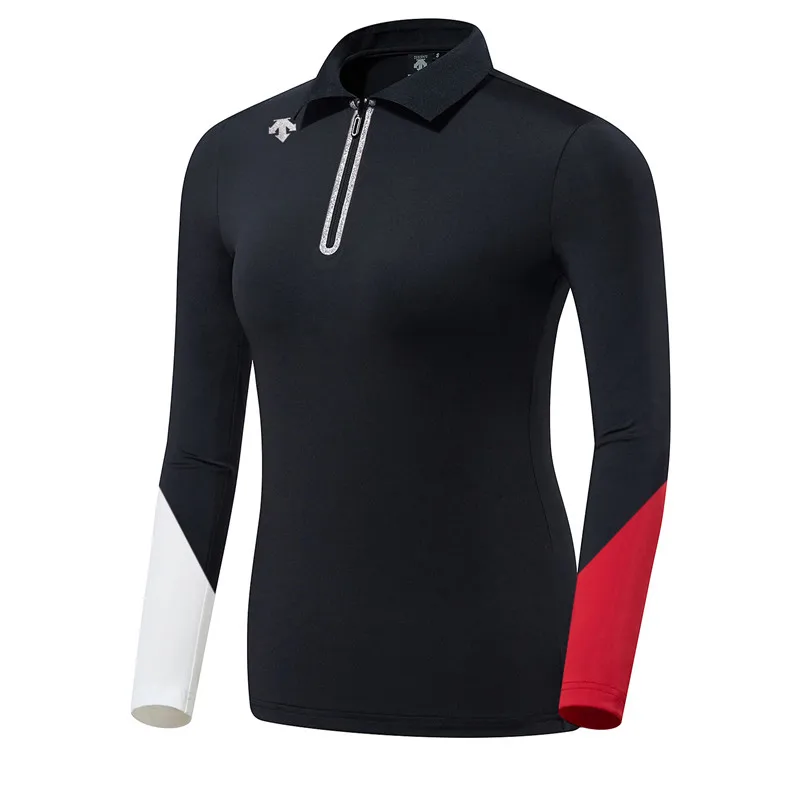 C женская спортивная одежда с длинными рукавами футболка для гольфа одежда для гольфа quick быстросохнущая Мягкая футболка для гольфа