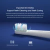 3/Pcs Toothbrush Head Replacement for Mijia T100 Sonic Electric Toothbrush Waterproof Gum Health Replacement Tooth Brush 3
