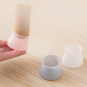 

Furniture Table Chair Leg Floor Feet Cap Cover Protector Feet Pads Non-slip Table Chair Leg Caps Foot Protection Bottom Cover
