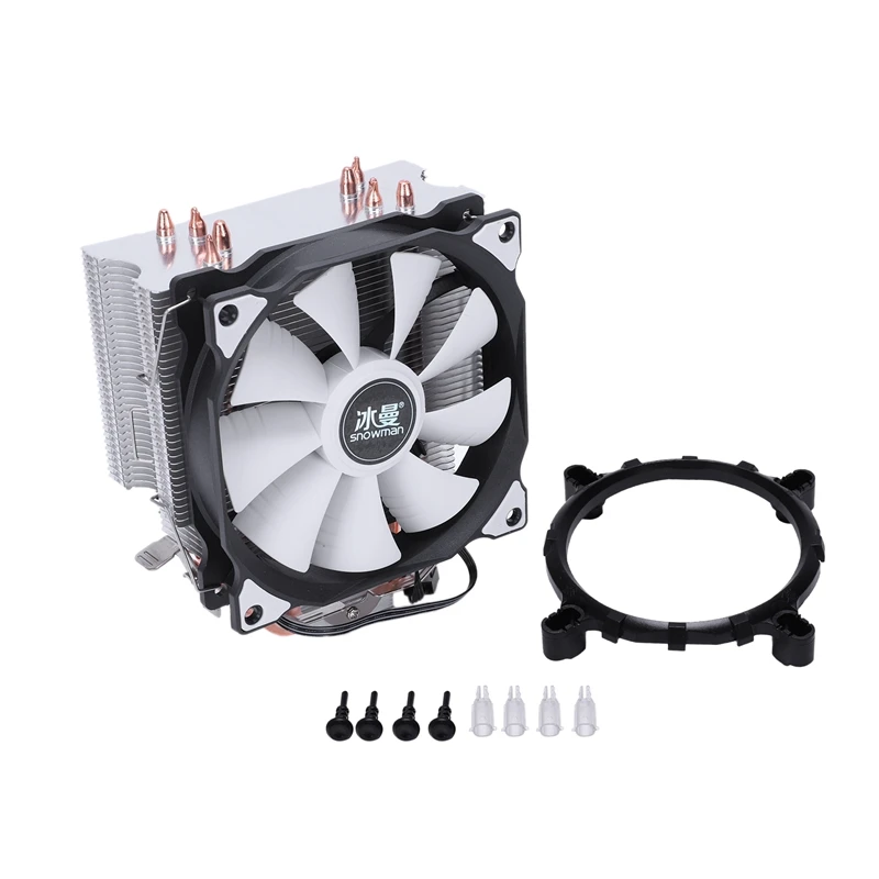 Снеговик MT-4 процессор Cooler Master 5 прямой контакт тепловые трубки замораживания башня система охлаждения процессор вентилятор охлаждения с PWM вентиляторы