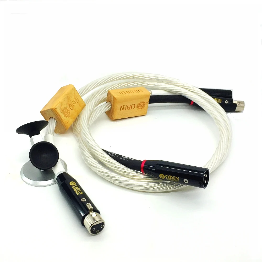 

Nordost Odin Supreme Reference interconnects cable XLR plug connector