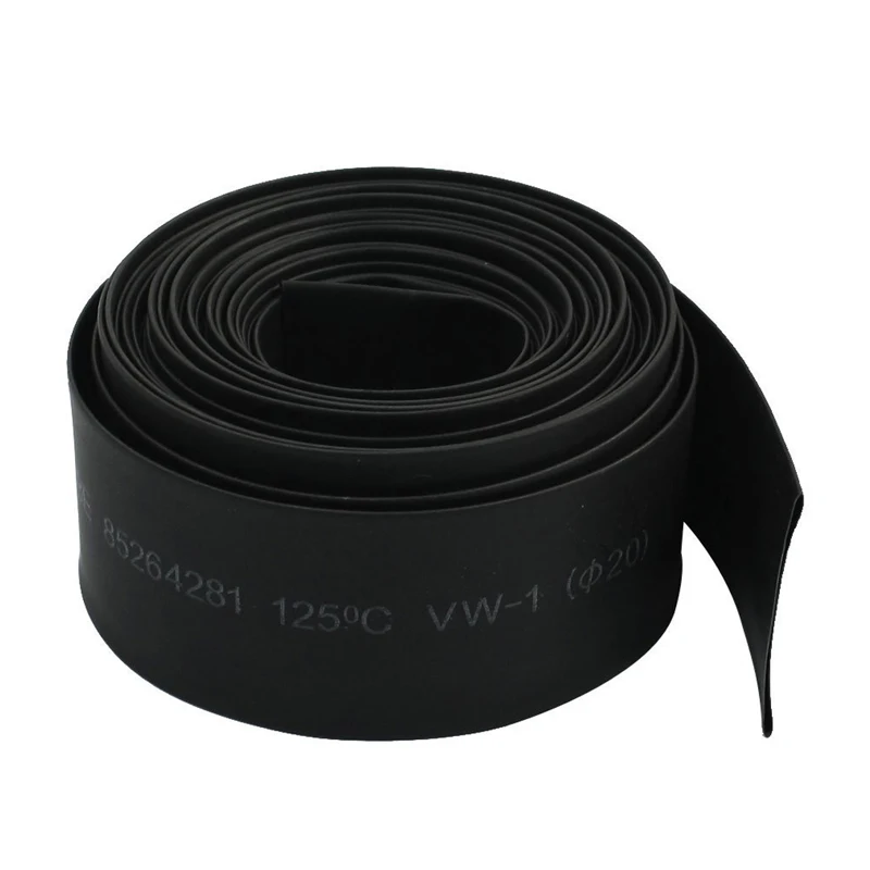 

5m Polyolefin Heat Shrinkable Tube Sleeving 2:1 Shrink Ratio dia 20mm