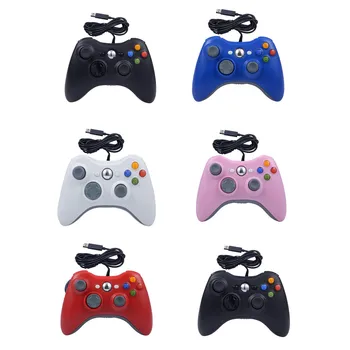 

Usb Wired Gamepad For Xbox 360 Controller Joystick Slim Controller For Windows 7/8/10 Microsoft Pc Game Console Handle