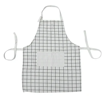 

2019 Durable Cotton Cooking Baking Aprons Kitchen Apron Restaurant Aprons For Women Home Sleeveless Apron High Quality