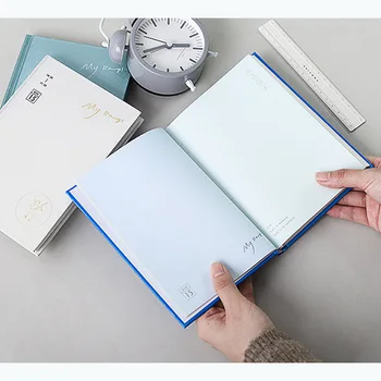 

A5 Notebook Paper Planner Bullet Journal Agenda School Diary Note Hardcover Student Office Simple Creative Diary Notepad