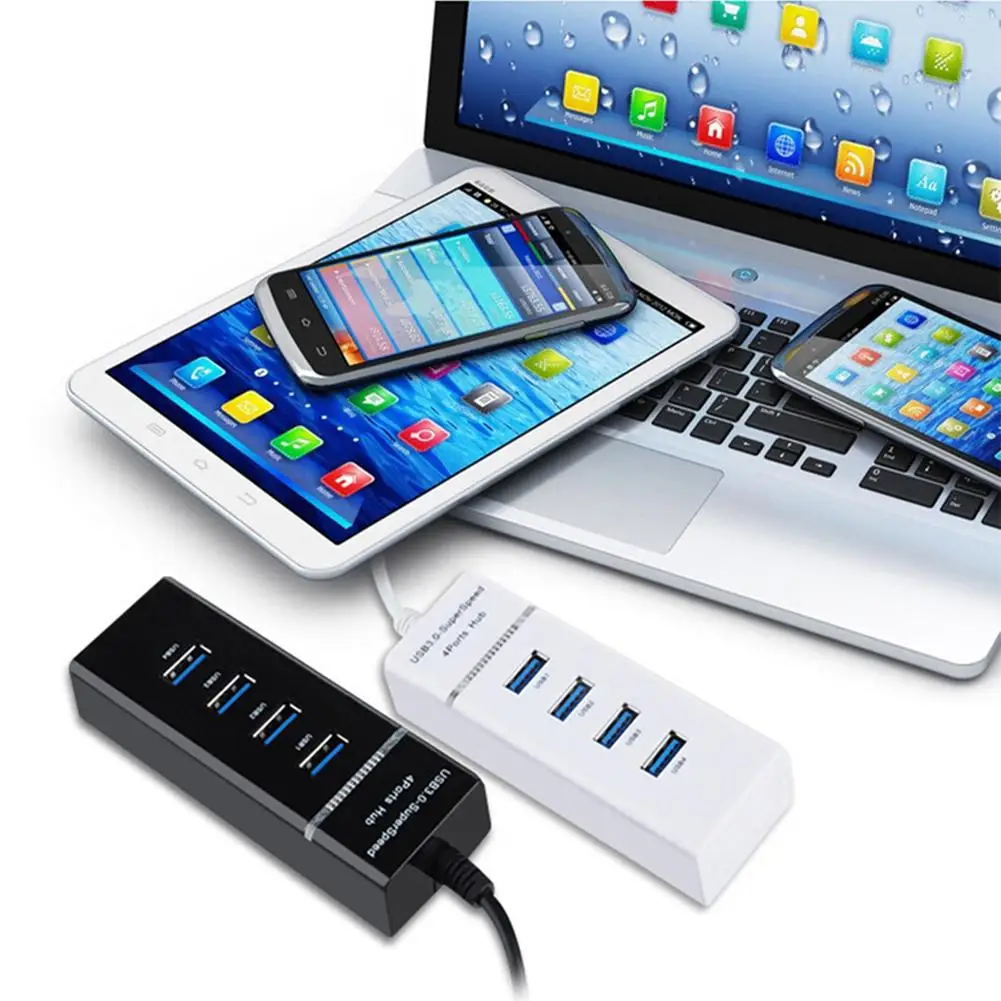 GloryStar usb-хаб мульти-Порты USB дистрибьютор 4 Порты 3,0 usb-хаб