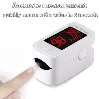 

Portable Medical Household LED Digital Fingertip Pulse Oximeter Blood Oxygen Saturatiemeter Vinger Finger SPO2PR Monitor CE