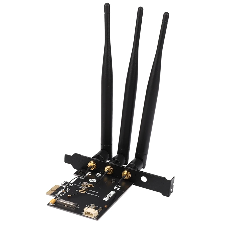 Антенны 802,11+ Bluetooth 4,1 Broadcom BCM943602CS беспроводная Wifi карта для настольных компьютеров с мини Pci-E к PCI-E 1X адаптер