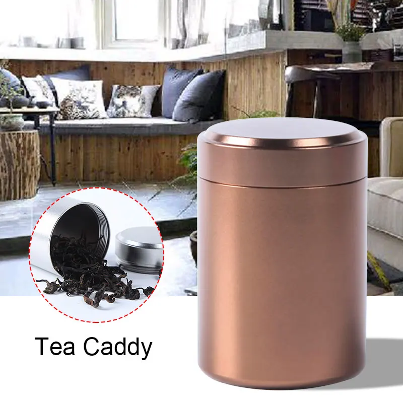 

Kitchen Storage Container Box Sealed Cans Aluminum Box Cans Practical Multipurpose Can Grains Tea Portable Mini 80ml Candy