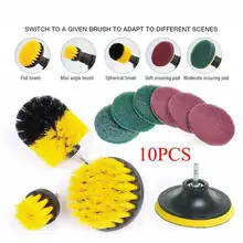 Электрическое сверло для очистки шин, кухонная утварь, набор для чистки плитки, Набор щеток для ванной комнаты, электрическая щетка для чистки