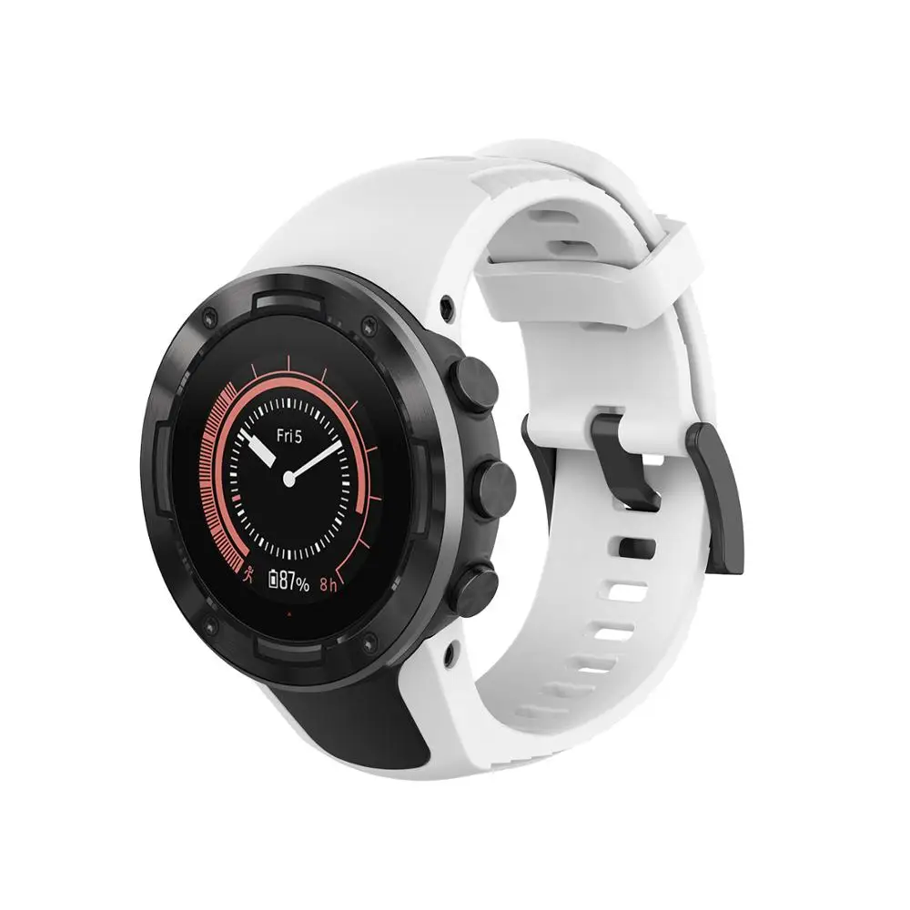 FIFATA силиконовый браслет для SUUNTO 5 Смарт часы для SUUNTO спортивный наручный Браслет замена Смарт Браслет ремешок аксессуары