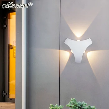 

IP65 Waterproof LED Wall Lights For Bedside Courtyard Bathroom Bar Indoor&Outdoor Home Surface Mounted Iron Sconce For AC90-260V