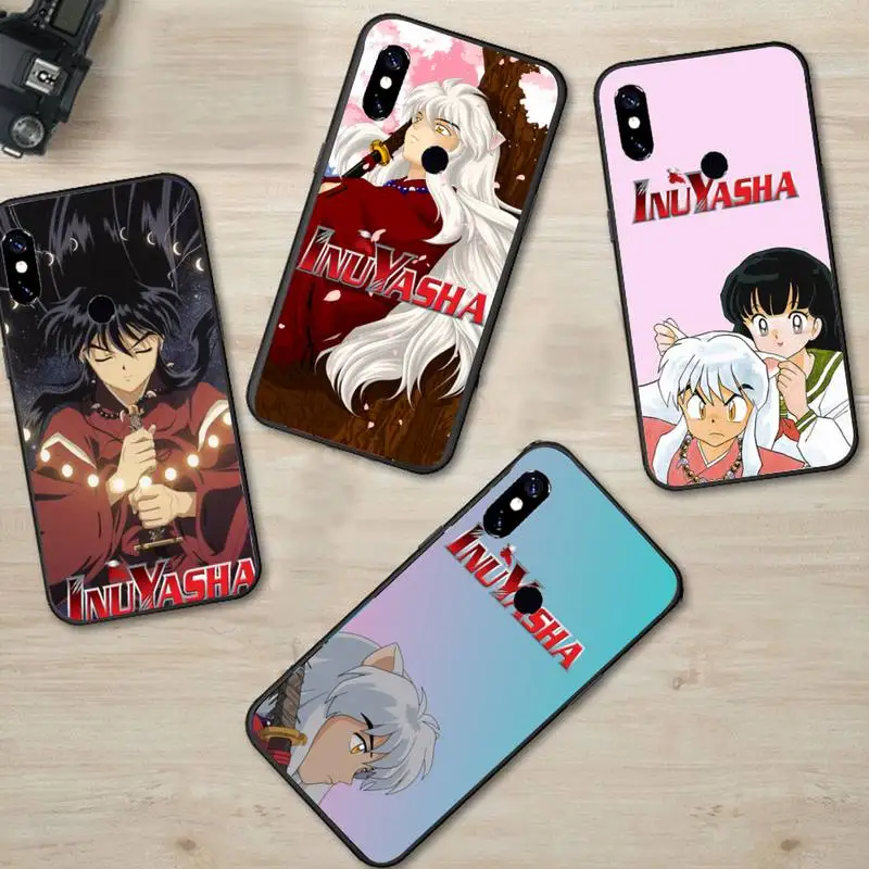

Anime Inuyasha Sesshoumaru Higurashi Kagome Phone Case For Xiaomi Redmi note 4 4X 8T 9 9s 10 K20 K30 cc9 9t pro lite max