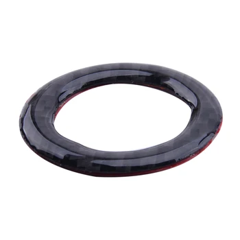 

Carbon Fiber Black Car Start Stop Switch Ring Trim Cover Fit For Ford Mustang 2009 2010 2011 2012 2013