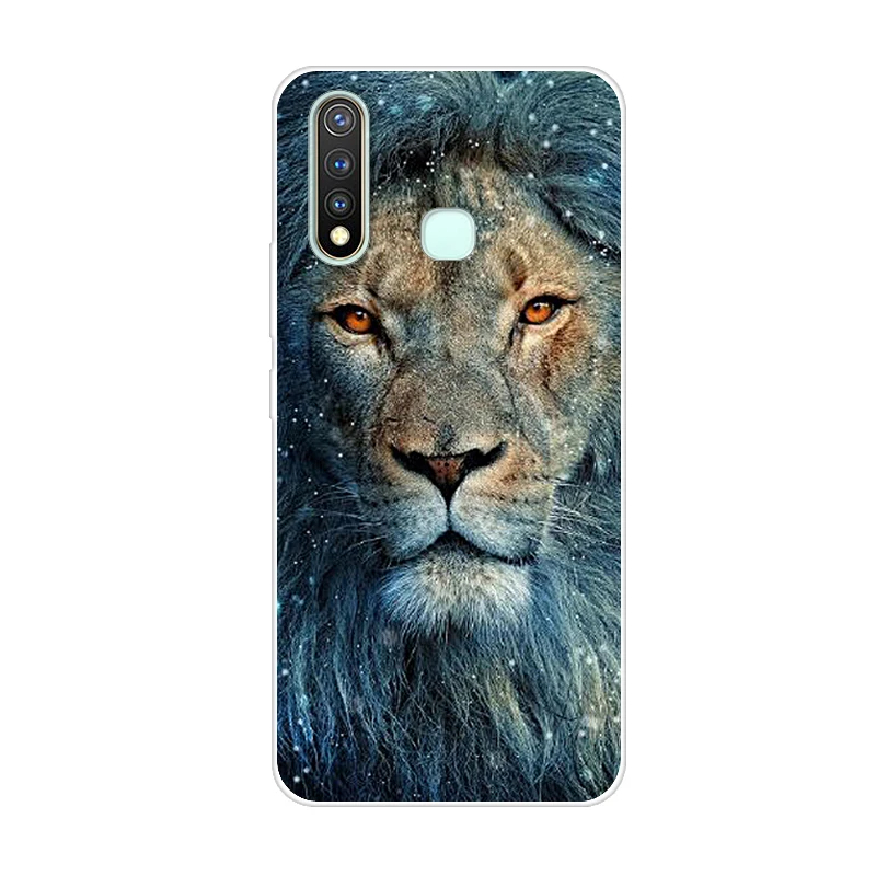 Чехол для Vivo Y19, милый мультяшный Мягкий ТПУ силиконовый чехол для телефона s, чехол для Vivo Y5s, чехол для Vivo U3, кот, животные, Fundas Y 19 - Цвет: 38