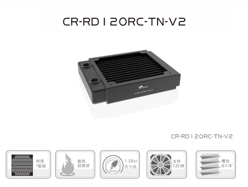 120mm de comprimento, para ventiladores de 12cm