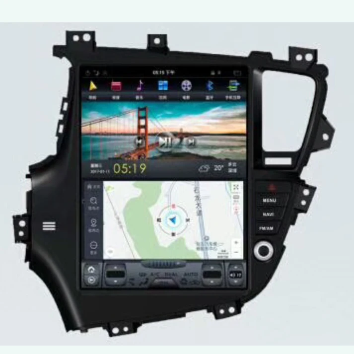 12 1 дюймовый вертикальный экран Tesla Style Android 9 0 автомобильный DVD GPS навигация плеер