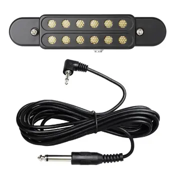 

KQ-33 Guitar Vibration Pickup for Professional Acoustic Guitar Sould Transducer G99D
