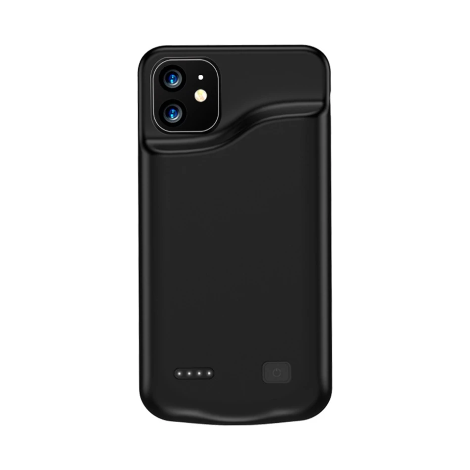 Чехол для аккумулятора для iPhone 11 Pro Max 6000mAh тонкий чехол для зарядного устройства для iPhone 11 Внешний чехол для зарядного устройства