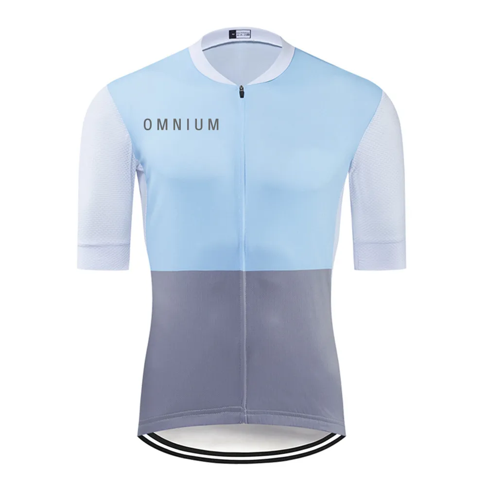 Высокое качество, летние майки для велоспорта, рубашки с коротким рукавом для мужчин, одежда для велоспорта, одежда для гоночного велосипеда - Цвет: OMNIUM