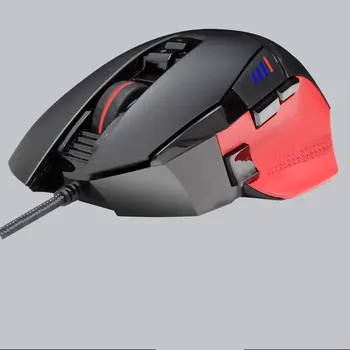 

USB Wired Mouse 8000dpi 8 Buttons Optical Gaming Mouse Backlight Ergonomic Design 6D Button Easy to Play