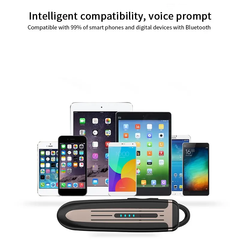 K3 Bluetooth Headset Handsfree Earphone Earset Wireless Stereo Neckband Earclips Long Stand by Gaming Musical Headphone Earhook